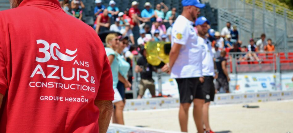 Fier d’accompagner notre équipe au Mondial La Marseillaise à Pétanque ! 